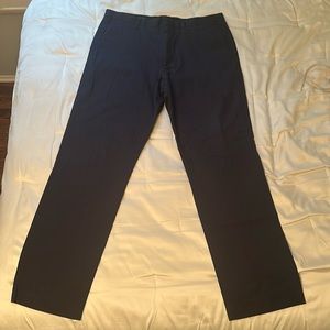 J. Crew men's dress pants. 36x34. Navy. EUC.